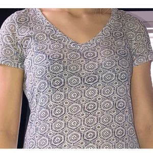 Patterned T-shirt